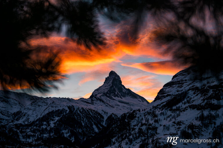 . Matterhorn in Switzerland on a wonderful sunset. Marcel Gross Photography