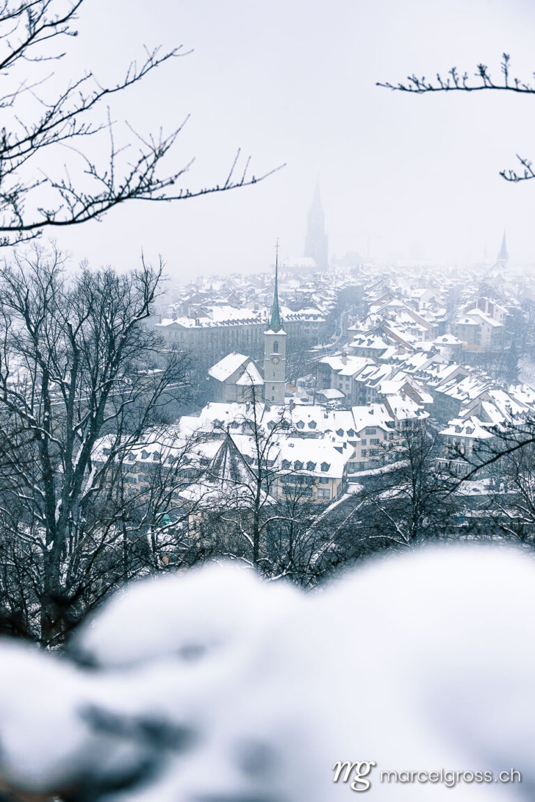 Bern Bilder. Winterliches Bern. Marcel Gross Photography