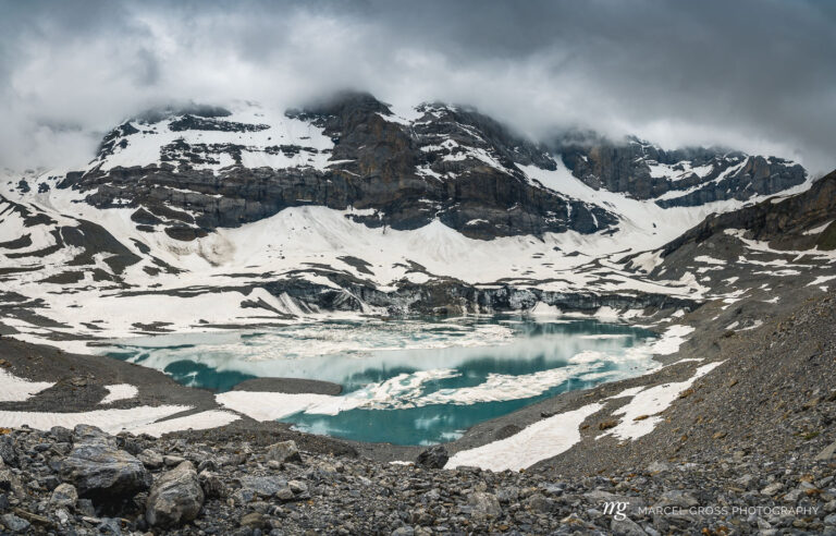 Gletschersee Griesslisee beim Clariden, Kanton Uri. Taken by Marcel Gross Photography