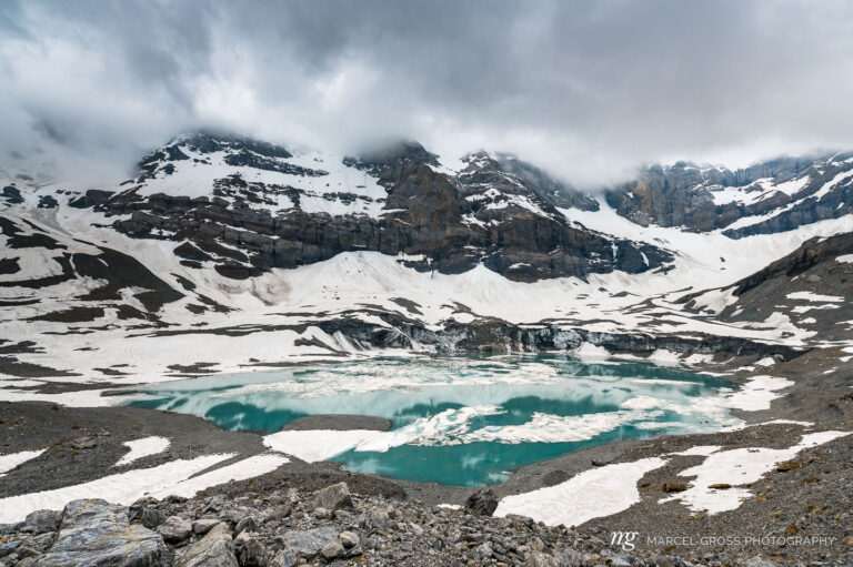 Gletschersee Griesslisee beim Clariden, Kanton Uri. Taken by Marcel Gross Photography