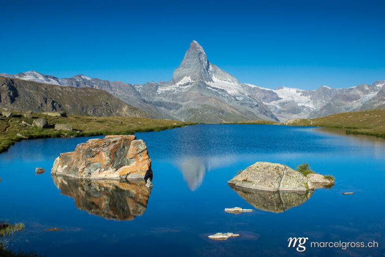 . magical Stellisee with Matterhorn. Marcel Gross Photography