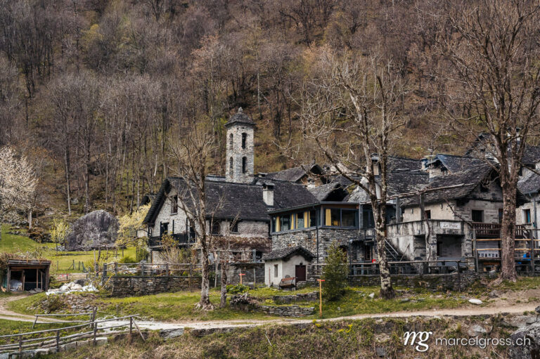 Ticino pictures. the typical ticino stone village of Foroglio. Marcel Gross Photography