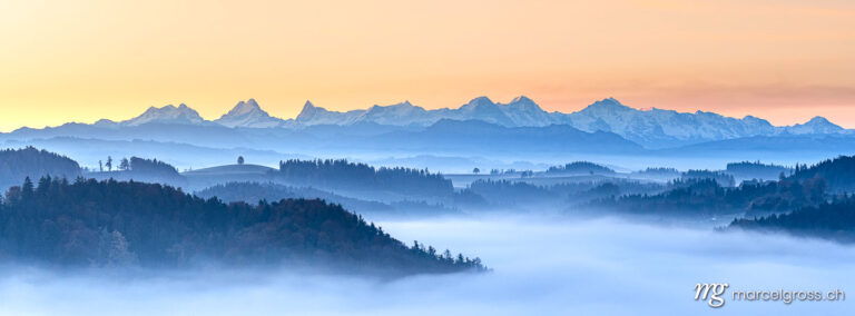 Panoramabilder Schweiz. the bernese alps. Marcel Gross Photography