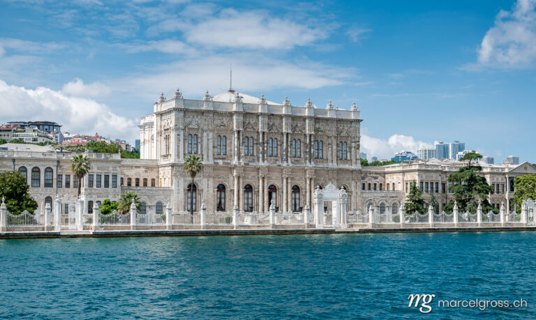 istanbul bilder. Dolmabahce palace at bosporus. Marcel Gross Photography