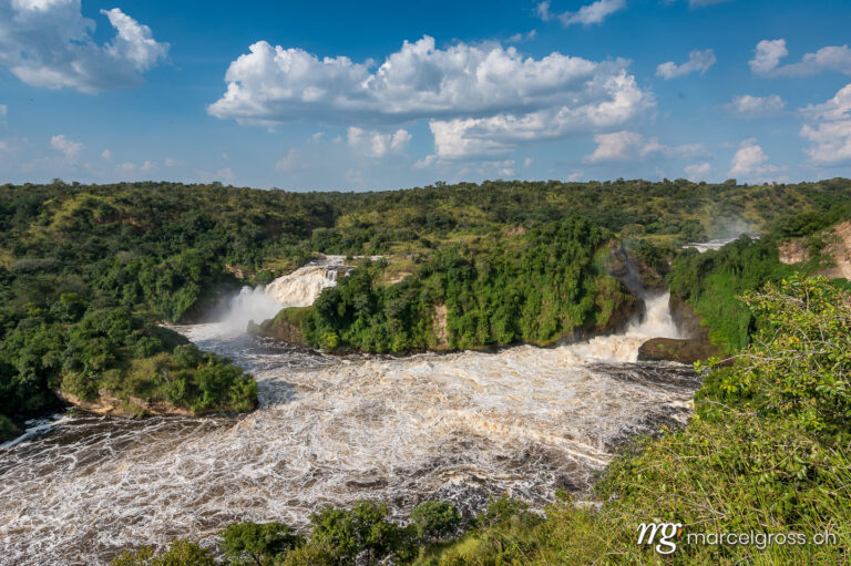 Uganda pictures. Thundering waterfall in Murchison Falls, Uganda. Marcel Gross Photography
