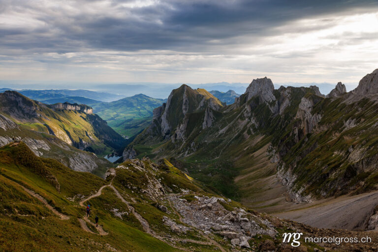 Eastern Switzerland pictures. view into Alpstein, Appenzell. Marcel Gross Photography