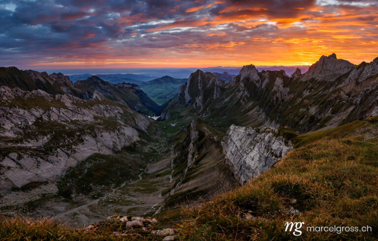 Eastern Switzerland pictures. epic sunrise in Alpstein. Marcel Gross Photography
