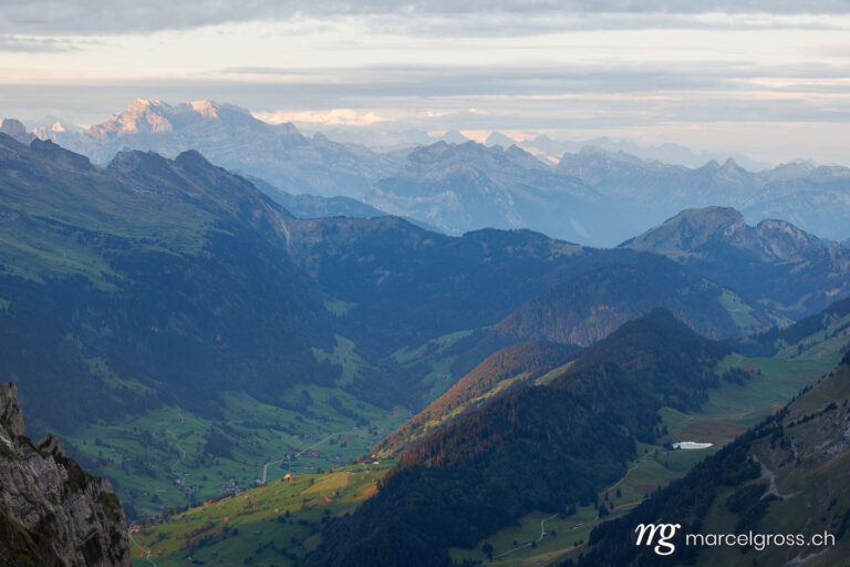Eastern Switzerland pictures. view into Toggenburg Valley. Marcel Gross Photography