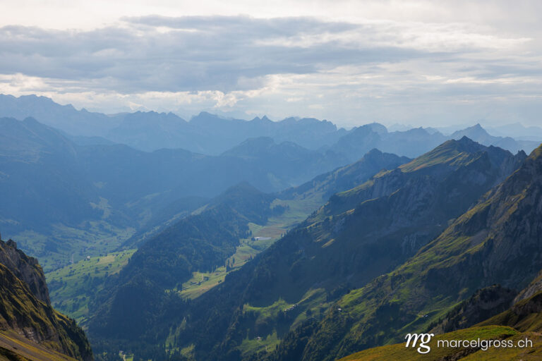 Eastern Switzerland pictures. view into Toggenburg Valley. Marcel Gross Photography